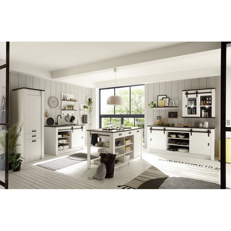 Sherwood Kitchen Pantry, White