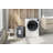 Fabric Rolling Laundry Hamper with Handles
