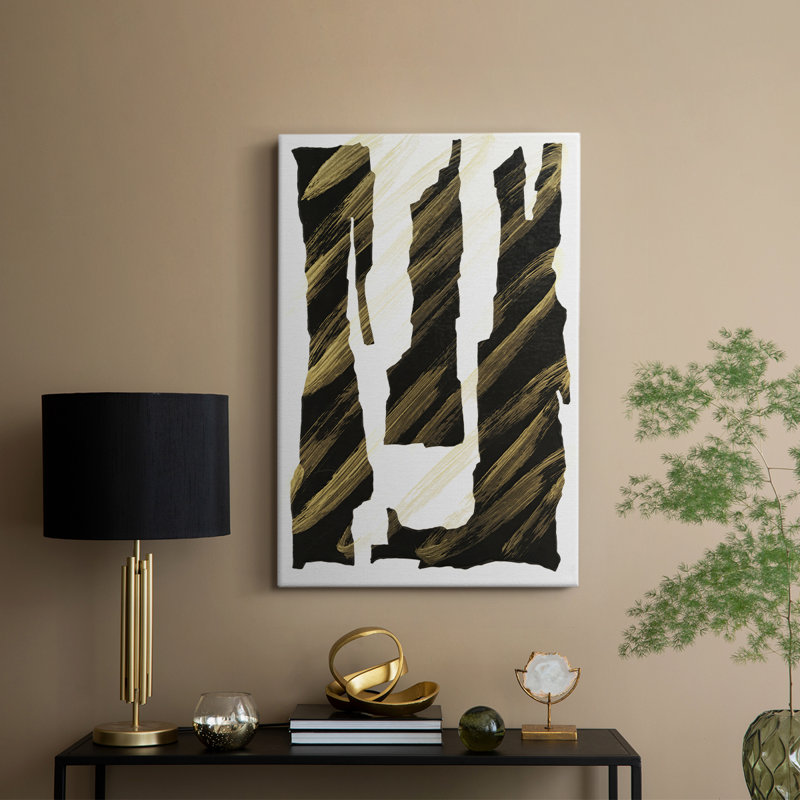 Onyx Obelisks I - galerie sur mesure enveloppée Cavas, H 18 po x l 12 po