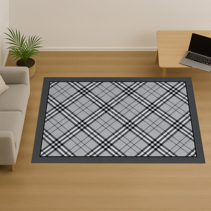Geometric Area Rug, Rectangle 140 x 200 cm