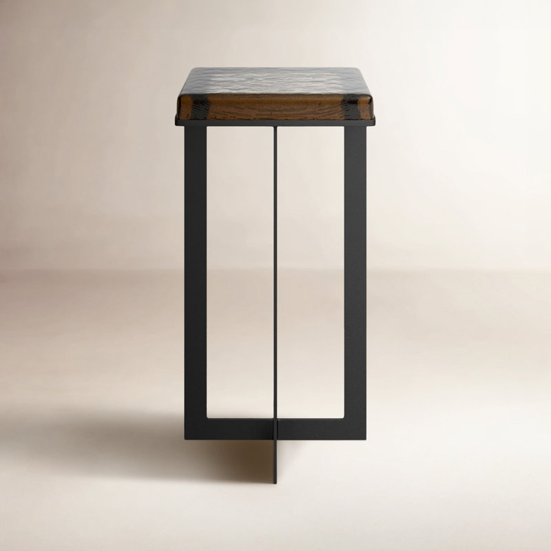 Giselle Glass End Table