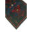 One-of-a-Kind 3'7" x 9'1" New Age Runner Wool Area Rug in Green and Red