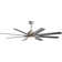 66" Brixham 8-Blade Modern Ceiling Fan with LED Light and Remote Control