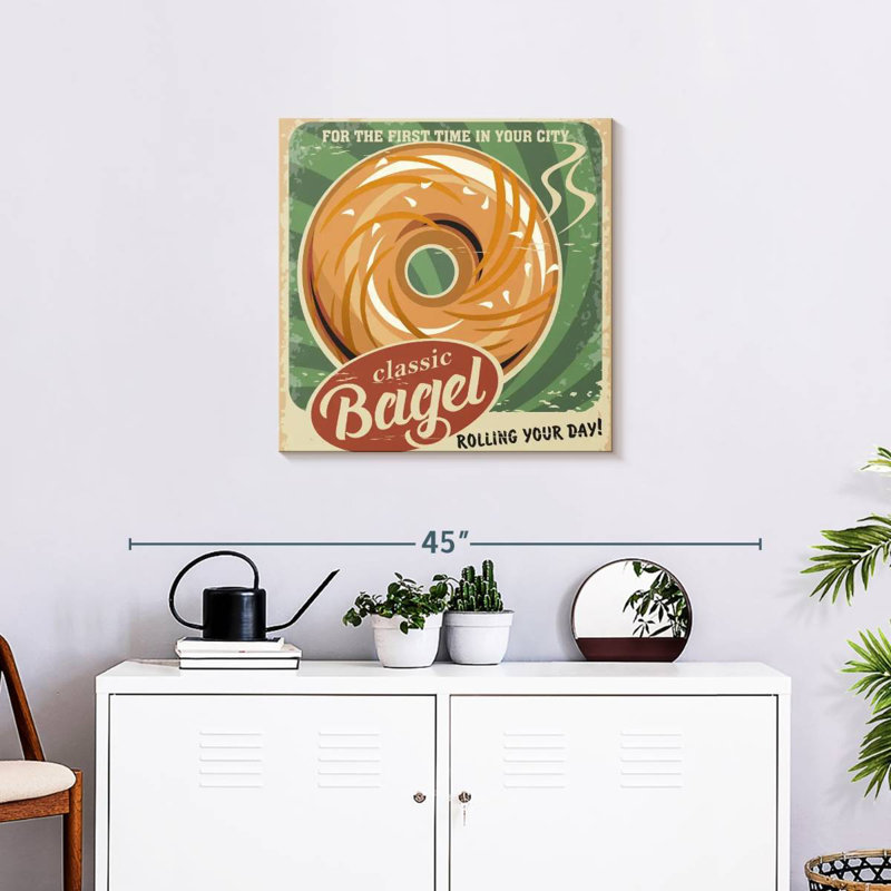 Affiche bagel classique Tergel