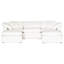 Repose-pieds standard carré de 39,5 po Lillia-86851170