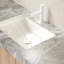 Meuble-lavabo mural de luxe avec meuble-lavabo de style Mid-Century flottant 48 po Luxury