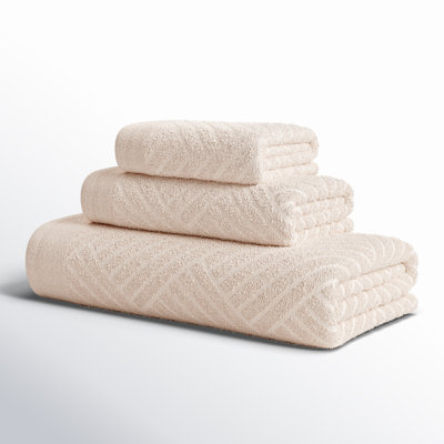 Ocilla 3-Piece Egyptian Cotton Towel Set