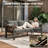 Outdoor Patio Conversation Set with Cushions, Modular Sofa Set, Assorted Configuration, 4-Piece / 5-Piece / 7-Piece Options-144912936