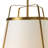 3 - Light Gold Dimmable Tapered Pendant With Linen Shade-1403985930-1403985945