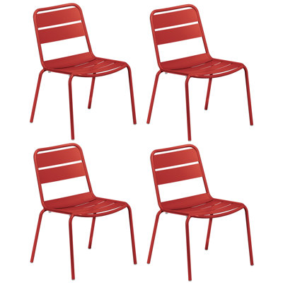 Chaise d'appoint empilable Kapri