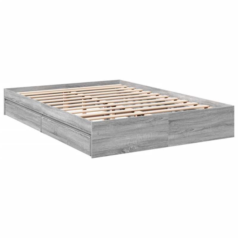 Merlie Bed, Grey Sonoma, Kingsize (5')
