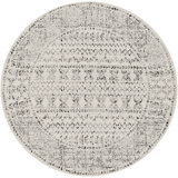 Alza Southwestern Gray/Black/Ivory Area Rug
