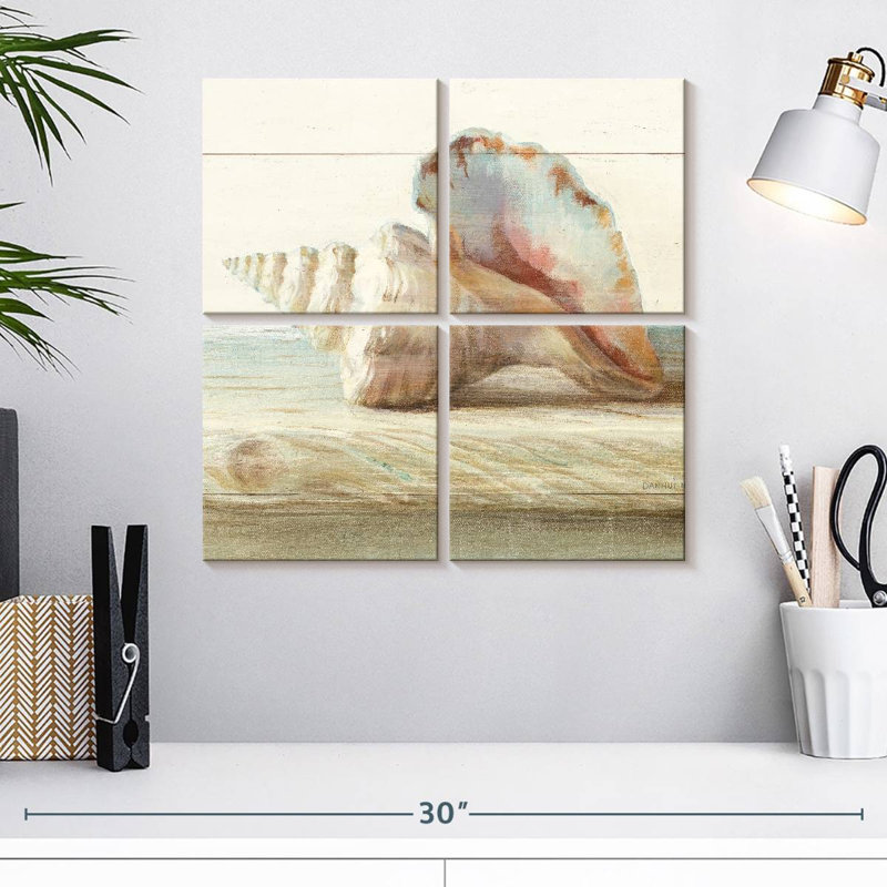 Aletra Driftwood Shell IV, H 18 po x l 18 po