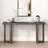 U_STYLE Geometric Design Console Table With Solid Pine Legs,Suitable For Entryway, Hallway, Living Room, Bedroom-1079764508