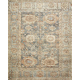 Loloi Ocean/Spice Area Rug Feat. CloudPile