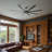 96 Inch Industrial DC Motor Ceiling Fan, Large Ceiling Fan with 8 Reversible Blades,  5-Speed Remote Control, Home or Commercial Ceiling Fans for Porch/Garage/Shop, Black/White-1836412565