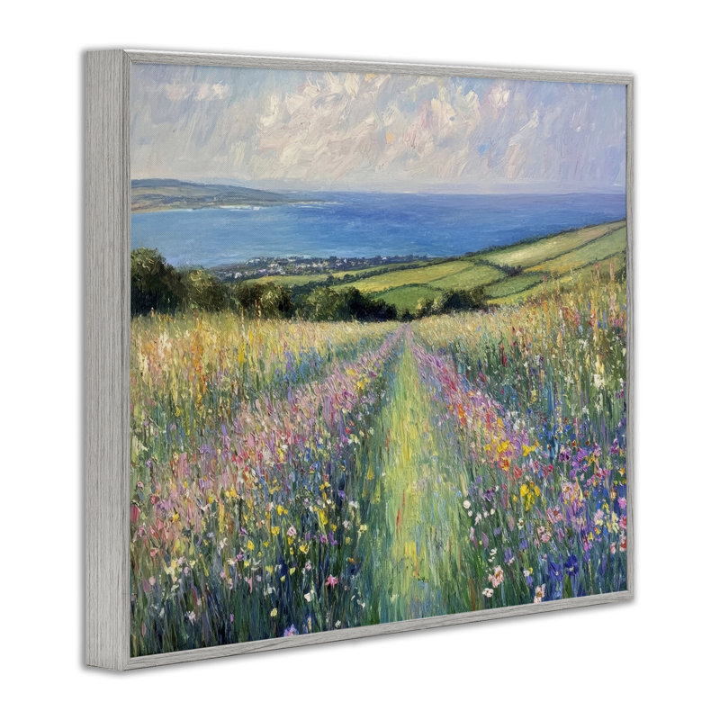 Giclée impressionniste, impression par Petal Prints Design, Estampe numérique Farmhouse, H 11 po x l 14 po