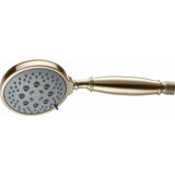 Traditional 4.13" Brass Multi Function Handshower 2.5 GPM