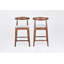 Ensemble de 2 tabourets de comptoir rembourrés-1046887383-1046887376