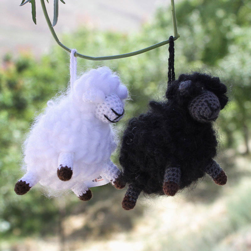 2.4 in. Handmade Hanging Figurine Ornament