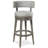 Wendover Upholstered Wood Swivel Stool-194510909