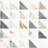 Gamma Natural Stone Triangle Wall and Floor Mosaic Tile (Set of 10)-109195429