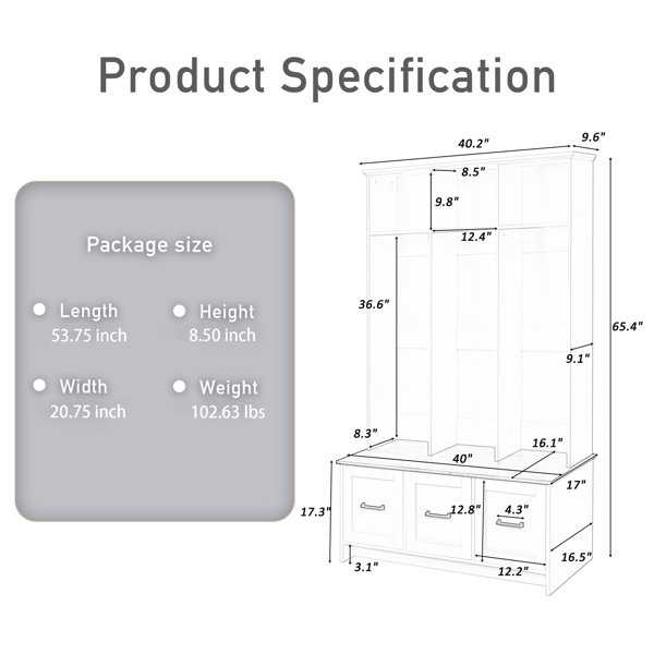 Dimensions du produit
