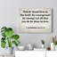Regardez! Stand ferme 1 Corinthiens 16:13 - Toile tendue, art textuel-86247240
