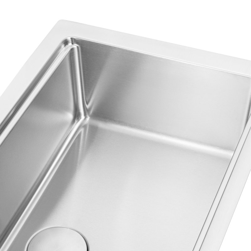 Évier de cuisine encastré en acier inoxydable calibre 16 Ruvati