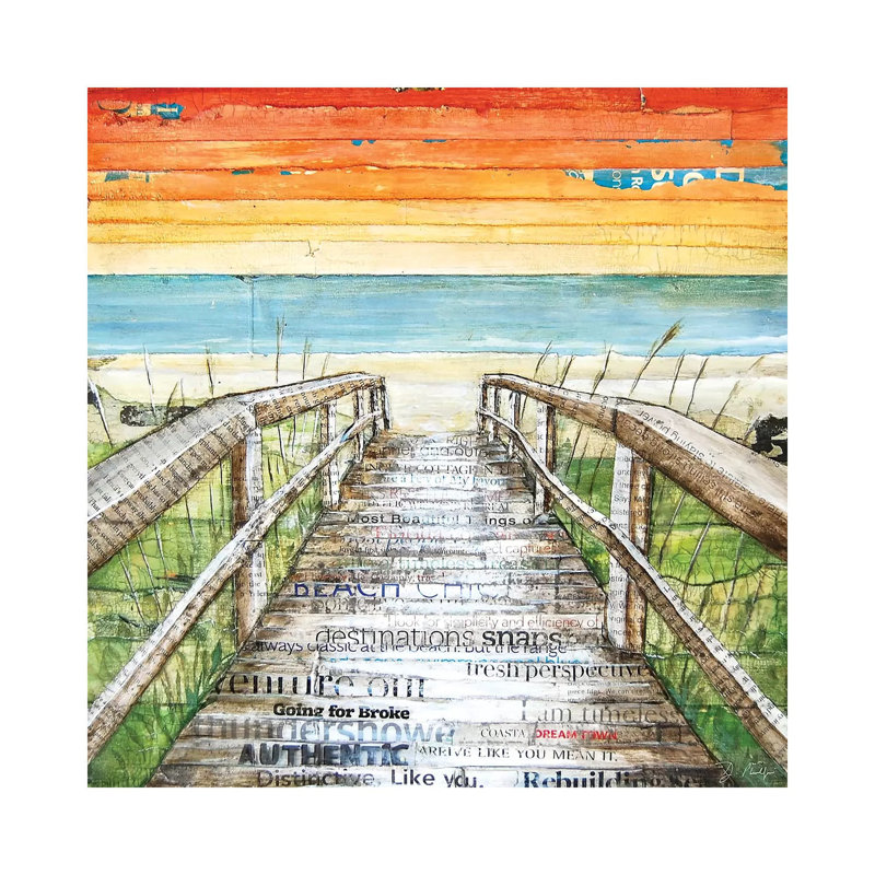 The Approach by Danny Phillips - Wrapped Canvas Gallery-Wrapped Canvas Giclée, 45.72 cm H x 45.72 cm W x 3.175 cm D