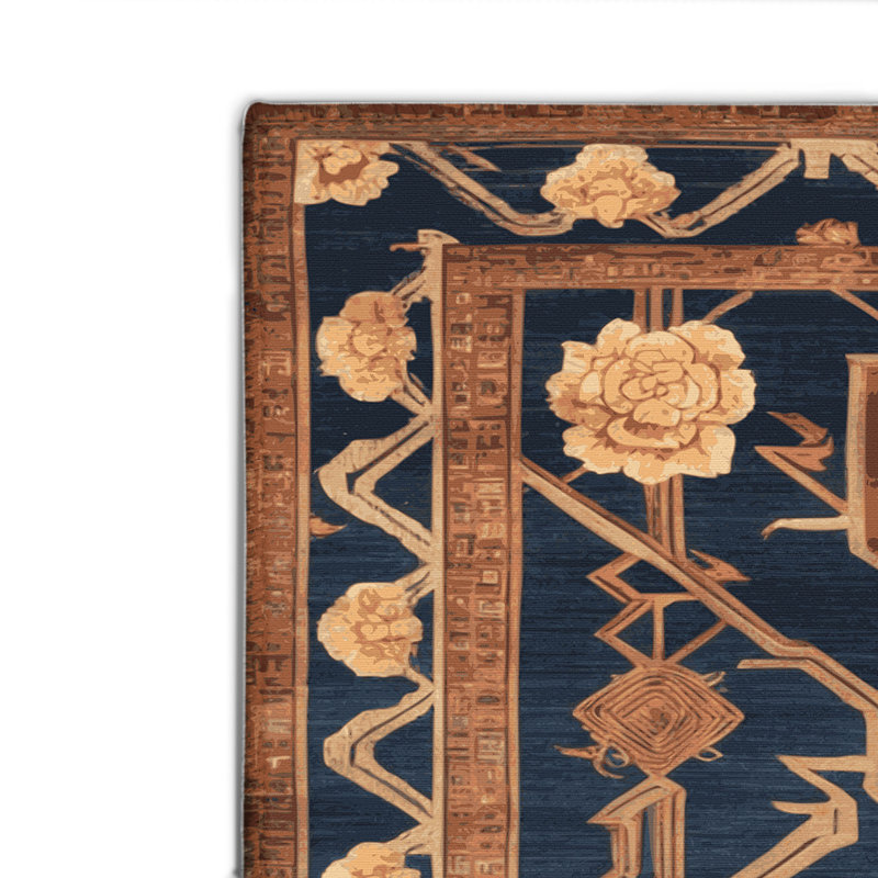 Tapis intérieur et extérieur ArtDeco, Rectangle 4pi x 6 pi