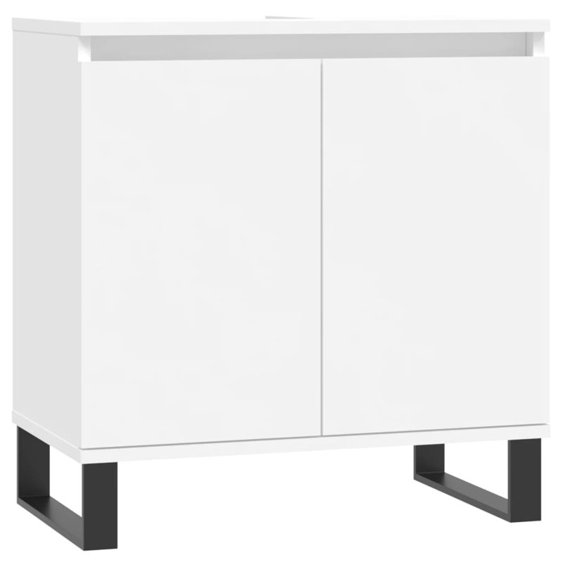 Mariapaula Floor Mounted Bathroom Cabinet, White