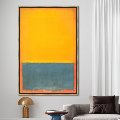Mark Rothko Inspired Abstract Canvas Art for Contemporary Wall Decor