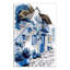 Blue Street - peinture sur toile tendue