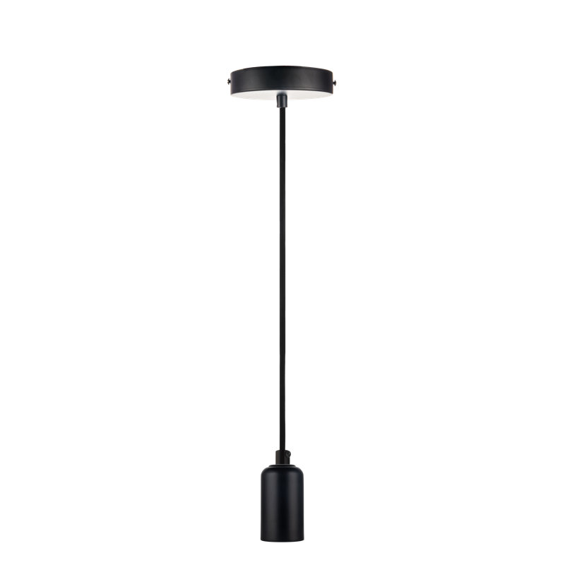 1 - Light Pendant, Black