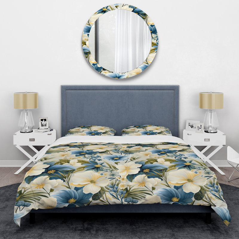 Literie Coastal Elegance III, Housse de couette simple + 1 taie décorative stan