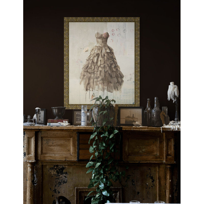 My Mother's Vintage Dress 1 Print by Studio L57 Narrative, 33.5" H x 27.5" W