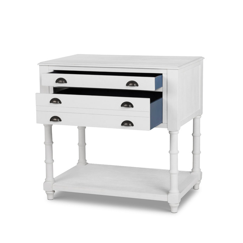 Bimini Kitchen Island, Driftwood, White