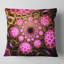 Grand coussin de conception à fleur fractale Abstract-30616811-30810472