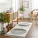 Corum Abstract Black/Ivory Area Rug