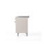 Cuisinière à double combustible ILVE Nostalgie II Series 48 po avec 5 brûleurs scellés, plaque de cuisson et table française (propane liquide, porte pleine)-1231859055-1231859060