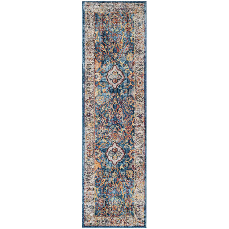 Yousra Oriental Hand Woven Area Rug, Runner 69 x 244 cm