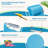 2 Pcs Folding Beach Chair Adult Lightweight Aluminum Camping Chair Withstorage Bag-1949134890