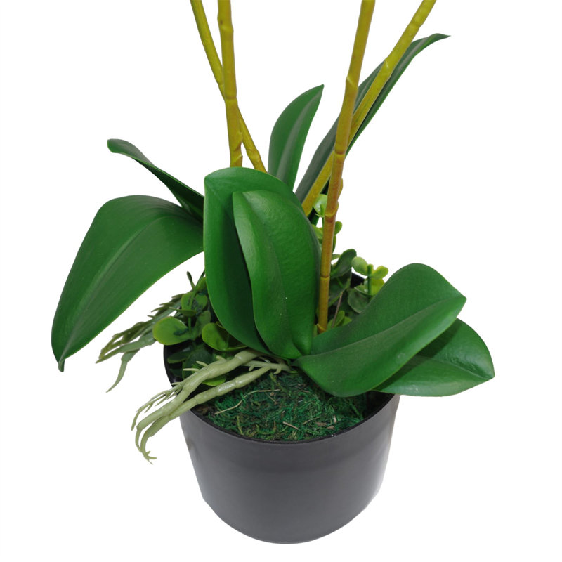 Plastic, Silk Artificial Arrangement in Pot
