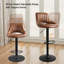 Licon Height Adjustable Swivel Bar Stool-1739403675