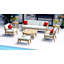 Noida Outdoor 7 - Piece Conversation Set