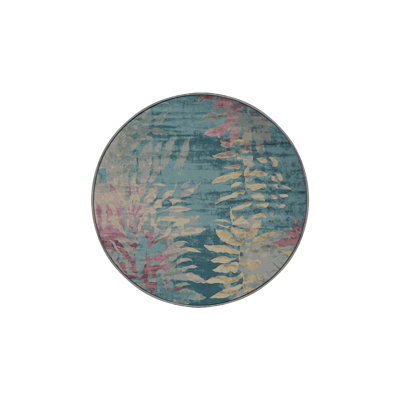 Machine Washable Gray Area Rug