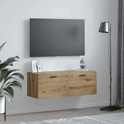 vidaXL Wall-Mounted Cabinet Wall-mounted Engineered Wood Storage Indoor Room