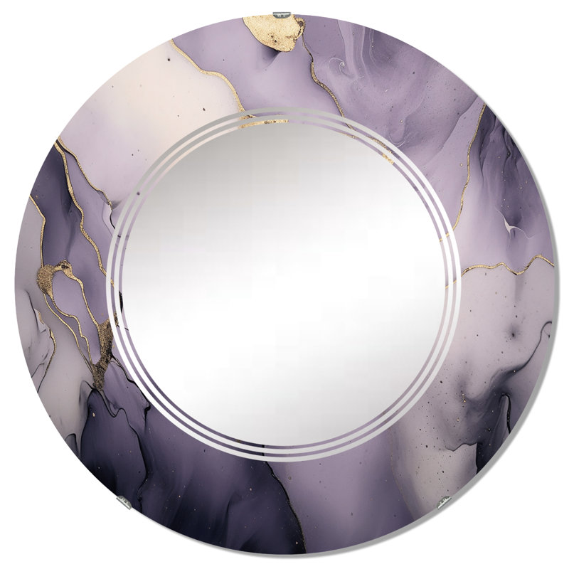 Miroir mural Zyianna, 32 po x 32 po
