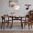 Exquisite solid wood craft dining table-110457787